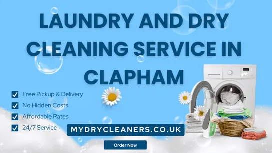 Laundry and Dry Cleaning Service in Clapham: Free Delivery and 24-Hour Service