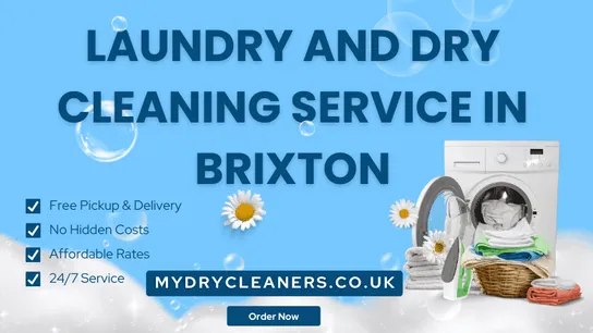 Laundry and Dry Cleaning Service in Brixton: Free Delivery Within 24-Hour Service