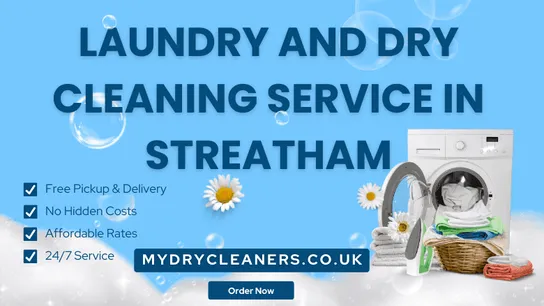 Laundry and Dry Cleaning Service in Streatham: Free Delivery Within 24-Hour Service